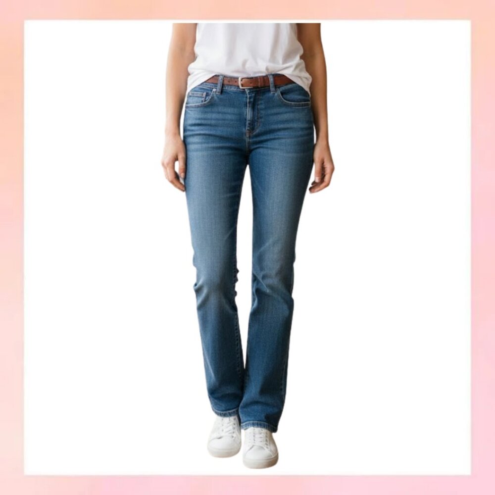 Banana Republic Medium Wash Bootcut Jeans - Size 4